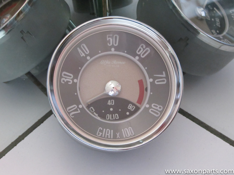 Alfa Romeo Giulietta Sprint Veloce Alleggerita gauge instrument veglia