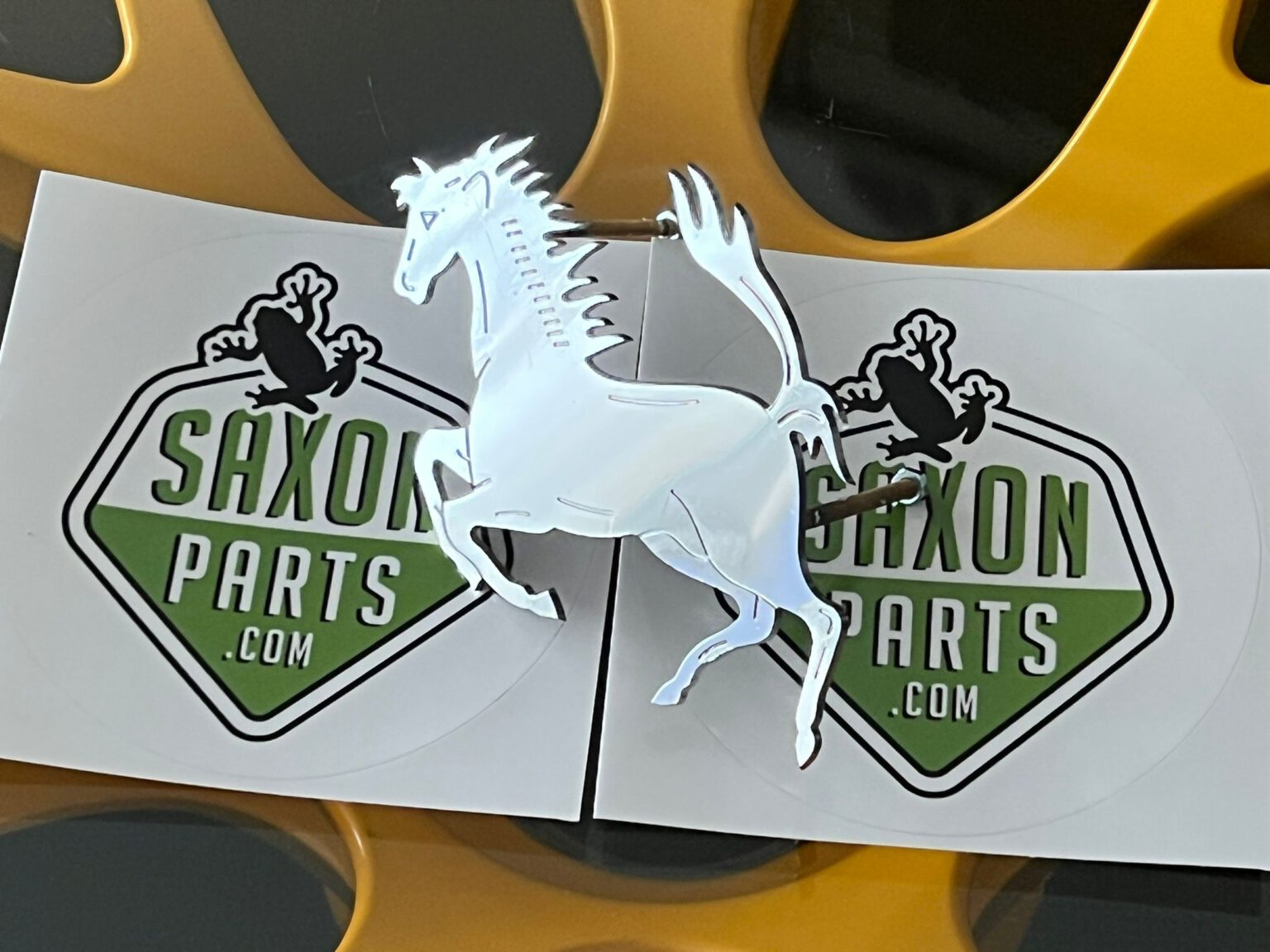 Prancing horse emblem SaxonParts