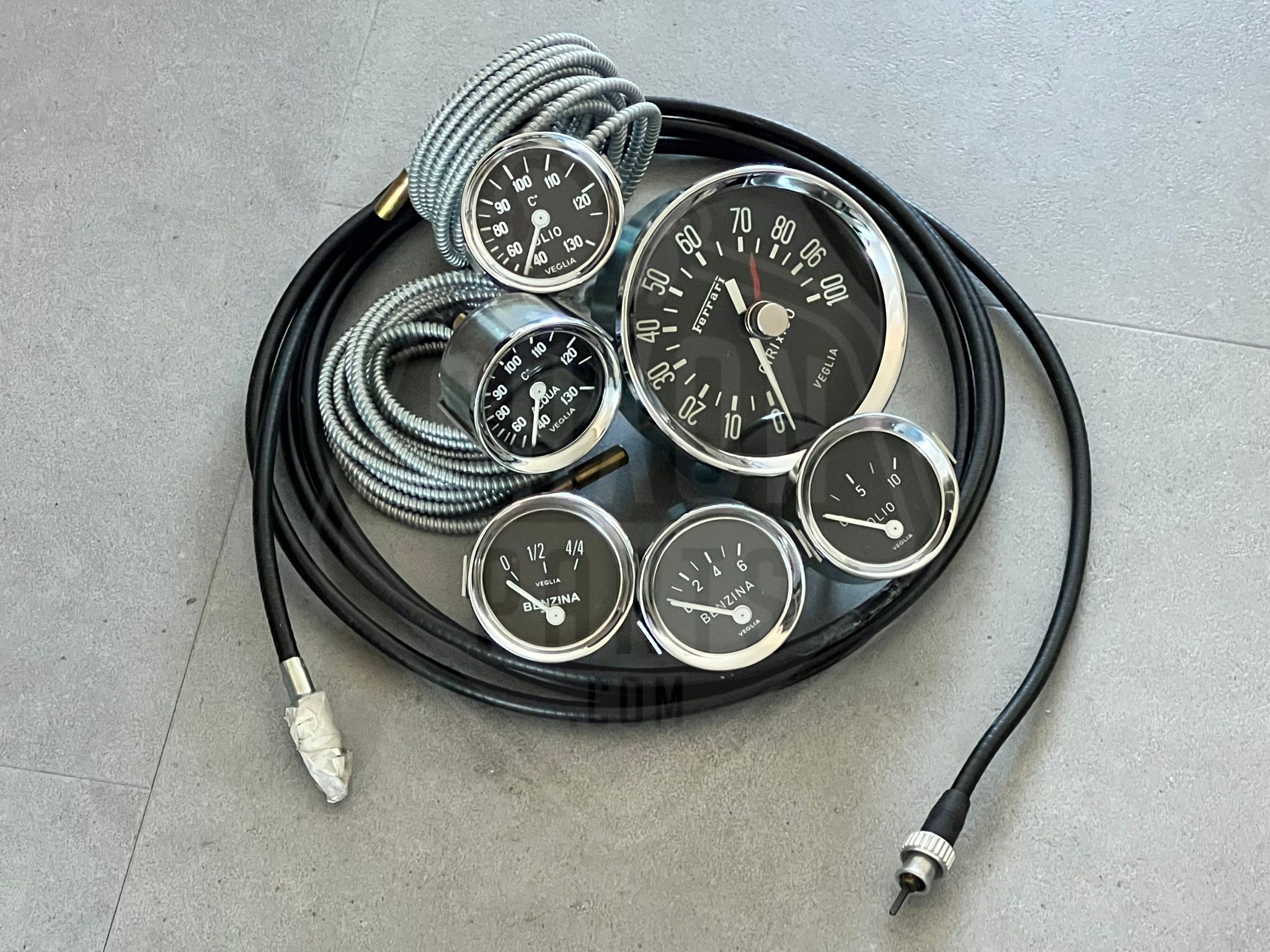 Ferrari 250 LM dashboard instruments set SaxonParts